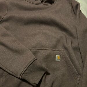 Carhartt Women’s Blackberry Heather Relaxed Fit Hoodie